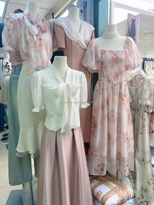 فستان صيفي طويل <span class=keywords><strong>2026</strong></span> للسيدات، أزياء عصرية بسعر معقول، فستان شيفون عملي قابل للغسل مع إمكانية تخصيص تصميم الزهور - Product Image 3