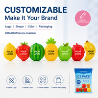 Cute Fruit-Shaped Cooling Pack for Children, Sports Recovery and Outdoor First Aid