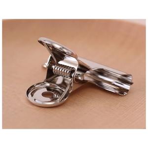 Promozionale all'ingrosso rotondo in metallo Grip Bulldog argento in acciaio inox bollette del biglietto Clip cancelleria ufficio - Product Image 6