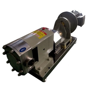 RP Series Stainless Steel High Viscosity Single Stage High Pressure Horizontal Rotary Lobe <b>Pump</b> - Product Image 1