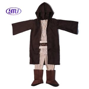 Jedi Knight Stars <span class=keywords><strong>Wars</strong></span> Cosplay Costume Cape à capuche Vêtements Costume Costumes <span class=keywords><strong>de</strong></span> fête pour enfant - Product Image 3