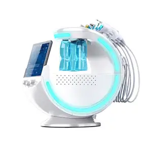 Smart Ice blue facial cleaning hydra skin care water peeling 7 in 1 black heads removal skin rejuvenation machine