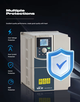Certifié CE 7.5kw 10hp Contrôleur de vitesse de moteur à courant alternatif triphasé Tension 460/3 avec variateur Vfd Inverter 380V Tension nominale