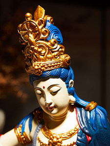 พระโพธิสัตว์<span class=keywords><strong>กวน</strong></span><span class=keywords><strong>อิ</strong></span><span class=keywords><strong>ม</strong></span>นั่งสมาธิ รูปปั้นพระพุทธรูปจีน งานฝีมือสไตล์เซน ของขวัญขึ้นบ้านใหม่ ตกแต่งห้องนั่งเล่น/ห้องน้ำชา - Product Image 5