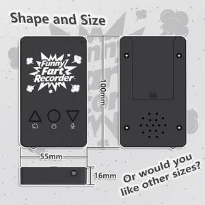 Draadloze Afstandsbediening Scheet Bom Prank Machine Duurzaam Plastic Party Promotie Speelgoed Practical Joke Gag - Product Image 3