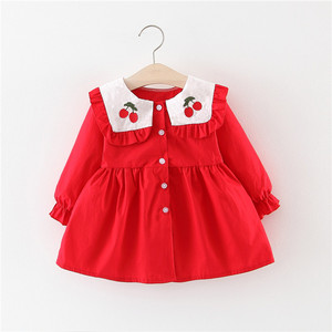 Children Clothes Pakistan Fashion Long Maxi Boho Clothing Cartoon Embroidery Dress Design for Kids Girls - Product Image 2