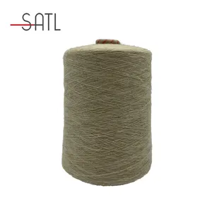 Factory Supplier From China 1/14nm 85% Polyester 6% Nylon 5% Wool 4% Elastane Blended TT Yarn With Good Elasticity