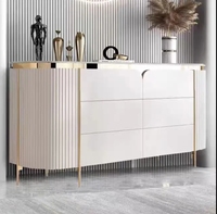 Armoire console simple moderne tiroir armoire à chaussures buffet français lumière luxe rock board cloison armoire de rangement