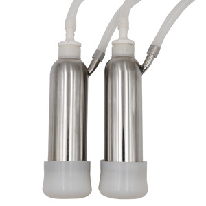 Pompe à vide à piston à seau unique portable de 5 L, machine à traire les vaches et les chèvres, pulsateur automatique, arrêt du traiteur pour les moutons, les bovins, les fermes - Product Image 6
