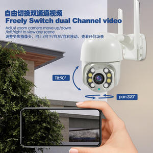 A8 ホットセール 屋外WiFi監視カメラ 3MP IP66防水 CMOS SDカード対応 ナイトビジョン 動体検知アラーム スマート - Product Image 2