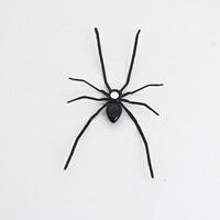 Aimants de réfrigérateur personnalisés en forme d'araignée réaliste, tarantule 3D en caoutchouc noir et marron, autocollant pour réfrigérateur, décoration de Halloween, cadeau de fête