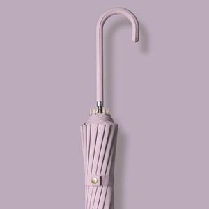 Nhật bản-phong cách dual-mục đích 16-Rib thẳng cong nhà sử dụng hàng ngày ô mặt trời mưa kinh doanh dài xử lý ô Quà Tặng - Product Image 6