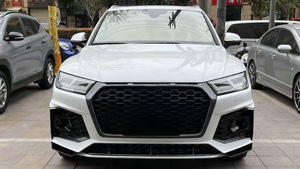 Para Audi Q5 B9 RSQ5 estilo 2019-2021 rejilla de parachoques delantero negro brillante Q5 RSQ5 accesorio de parrilla delantera de fibra de carbono nueva condición ABS - Product Image 4