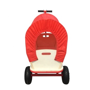 घर के बगीचे के उपयोग के लिए लकड़ी की छत के साथ चार पहिया संलग्न संरचना लकड़ी की छत के साथ घर के बगीचे के उपयोग के लिए लकड़ी की छत - Product Image 4