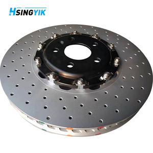 奥迪Q7升级套件钻孔开槽原始设备制造商4H0615601H <span class=keywords><strong>2</strong></span>件式制动盘 - Product Image 4