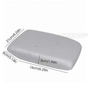 Couvre-accoudoir de voiture en cuir PU, couvre-console centrale pour Toyota Highlander 2008 2009 2010 2011 2012 2013 - Product Image 6