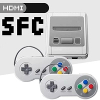 Console de jeu YUXU SFC-02 - Mini console rétro nostalgique couleur TV 620 Prise universelle filaire Jeu vidéo domestique 1 Go de mémoire Prise en charge