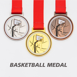 Popular DEMO Baloncesto Deporte Medalla <span class=keywords><strong>Dunk</strong></span> Estilo Deportes Medalla de aleación de zinc Medallas de oro de alta calidad Premio del campeonato de baloncesto - Product Image 2