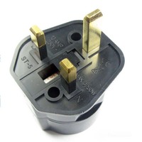 Adaptateur de prise EU vers UK 13A Adaptateur de voyage UK Angleterre Allemagne Prise EU Schuko vers prise UK Convertisseur