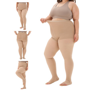 <span class=keywords><strong>Medias</strong></span> de compresión médicas graduadas de cintura alta para mujer, opacas, 20-30 mmHg, para uso hospitalario y <span class=keywords><strong>varices</strong></span> - Product Image 1