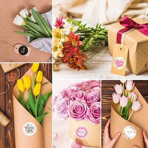Factory Price Custom Label Stickers 2" Round Label 500pcs Per Roll Thank You Stickers for Small Business Sealing Labels in Roll - Product Image 6