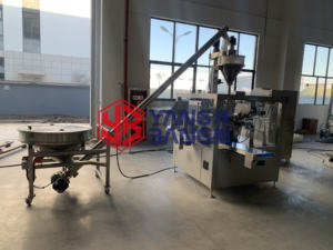 Empaquetado de leche Vffs, polvo de proteína Vffs, bolsa prefabricada Vertical para polvo, bolsita de especias automática <span class=keywords><strong>picante</strong></span>, máquina empacadora de polvo - Product Image 2