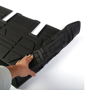 Tapis de sol de voiture en TPE, 4 pièces, moulage par injection, LHD RHD, pour <span class=keywords><strong>Hyundai</strong></span> <span class=keywords><strong>Santa</strong></span> <span class=keywords><strong>Fe</strong></span> (5 places) 2019 2020 2021, accessoires de tapis de voiture 2022 - Product Image 1