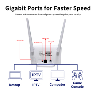 AYS WiFi <strong>Router</strong> <strong>4G</strong> LTE <strong>with</strong> <strong>SIM</strong> Card <strong>Slot</strong> Two Antennas 300Mbps Long Range <strong>Best</strong> Mobile Network Support WiFi6 Sale - Product Image 4