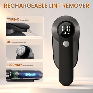 Quitapelusas Recargable con Pantalla Digital, Delicado y Compacto, para Uso Doméstico o de Viaje - Product Image 1