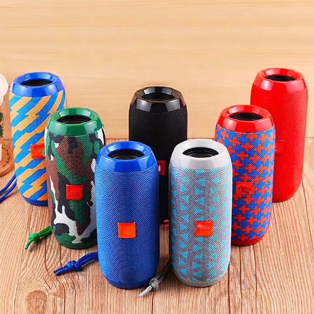 OEM/ODM Plastic Outdoor Mini Wireless Waterproof Sports Subwoofer Portable TF Card Speaker 1000-2000mAh Battery 5-10W Output for