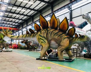 Modelo de Dinosaurio Realista, Estegosaurio Animatrónico, Dinosaurios Eléctricos Personalizados para Entretenimiento Infantil - Product Image 3