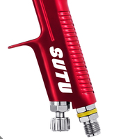 Pistolet à peinture GFG Siphon Bottom Pot Pistolet à peinture SUTU Pistolet à peinture automobile Topcoat Clear Paint Universal