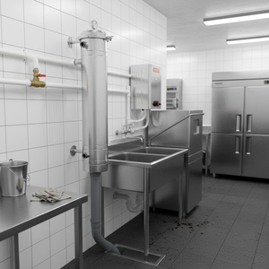 Système d'ultrafiltration 1000LPH 1000 litres par heure <span class=keywords><strong>pour</strong></span> petit restaurant, cuisine commerciale, filtre à eau UF - Product Image 1