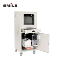 CHNSMILE Armoire d'ordinateur mobile multifonctionnelle de qualité industrielle personnalisée OEM acier aluminium IP54 niveau de protection ISO 9001