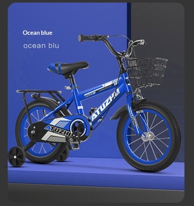 Bicicleta de Pedales <span class=keywords><strong>para</strong></span> Niños con Doble Freno en V, Cuadro de Acero, Ruedas de Entrenamiento <span class=keywords><strong>para</strong></span> Niños y <span class=keywords><strong>Niñas</strong></span> de 3 a 12 Años, Ruedas Ajustables de 14-18 Pulgadas, Segura y Estable - Product Image 2