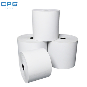 Factory Premium Eco Safe 57x50mm 55gsm POS Printing Paper Bookstore Library <b>Book</b> Checkout Terminal Thermal Till Roll - Product Image 1