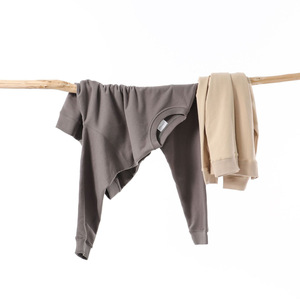 สเวตเชิ้ตสีทึบปรับแต่งได้380กรัมเปิดไหล่ตกสไตล์ฤดูใบไม้ร่วง - Product Image 5