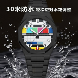 Nouvelle Montre Quartz Lumineuse pour Homme 2025, Style Nostalgique, Dr Tong BESTWIN, Tendance TikTok, Étanche 30M, en Alliage et Acier Inoxydable - Product Image 3