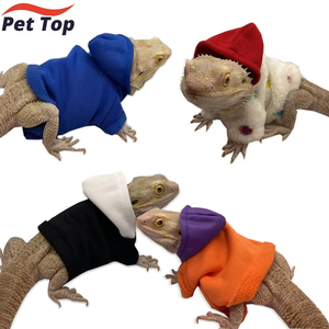 Suéter con Capucha para Lagarto, Sudadera Suave para Mascotas Reptiles, para Dragón Barbudo, Camaleón, para Todas las Estaciones, para Exteriores - Product Image 1