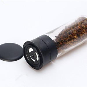 Molinillo Manual <span class=keywords><strong>de</strong></span> Sal y Pimienta XJR <span class=keywords><strong>de</strong></span> 100 ml, Ecológico, <span class=keywords><strong>de</strong></span> Plástico <span class=keywords><strong>de</strong></span> Grado Alimenticio, con Perilla Giratoria - Product Image 2