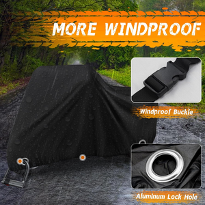 Wholesale <b>Scooter</b> <b>Cover</b> Waterproof Moped <b>Cover</b> Vespa <b>Cover</b> Outdoor Windproof and UV for Long Yamaha Honda Ruckus Motorbike <b>Cover</b> - Product Image 5