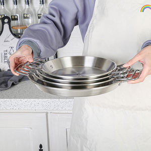 Happycooking Moderne Écologique en Acier Inoxydable 201, Marmite de Cuisson, Chauffe-Plats, Marmite à Fondue, Friteuse Profonde à Compartiments, <span class=keywords><strong>Casserole</strong></span> - Product Image 5