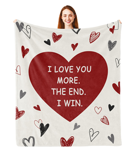 Manta de Lujo Parcae con Estampado Jacquard para San Valentín y Cumpleaños, Regalo en Tela de Microfibra Suave para la Piel, Varios Tamaños - Product Image 1