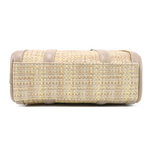 Bolso Bandolera Tejido para Mujer, Verano 2025, con Detalles en PU de Alta Calidad, Elegante Mini Bolso de Mano - Product Image 5