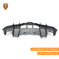 Diffuseur arrière en fibre de carbone sèche compatible OEM pour Lamborghini Revuelto, remplacement du séparateur de pare-chocs arrière