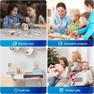 OEM STEM Kits para Crianças Com Idade 7-12 3D Puzzles De Madeira Crianças Science Experiment Kit Stem Brinquedos Educativos - Product Image 6