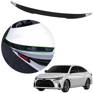 อุปกรณ์ตกแต่งรถยนต์ สติ๊กเกอร์ภายนอก สปอยเลอร์หลัง ปีกแต่ง สำหรับ Toyota Yaris <span class=keywords><strong>Ativ</strong></span> <span class=keywords><strong>2023</strong></span> - Product Image 1