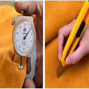 Sac à outils multifonctionnel pour la rénovation de la construction, en cuir véritable, épaissi, résistant à l'usure, pochette à clous, sac de travail du bois - Product Image 6