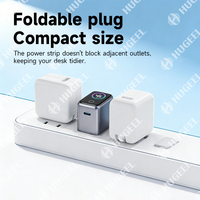 Cargador GaN de 45W de Venta Caliente 2026, Cargadores de Pared de Carga Rápida con Pantalla Inteligente, Mini Adaptador USB C para Teléfono y Tablet, Cargador Tipo C