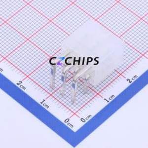 X9357WR-2X03S-N2SN Wire-to-Board Pin Header Bent Lead Through Hole,P=4.2mm Connector 2x3P 4.2mm Right Angle Insert 6P - Product Image 2